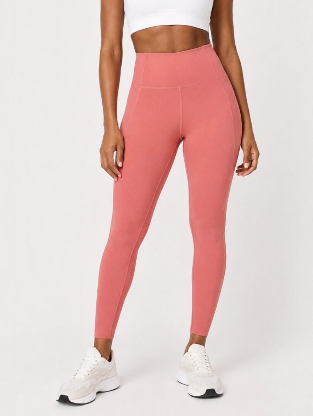 Girlfriend Collective High-Rise Compressive Leggings Athleisure Pilates Primrose